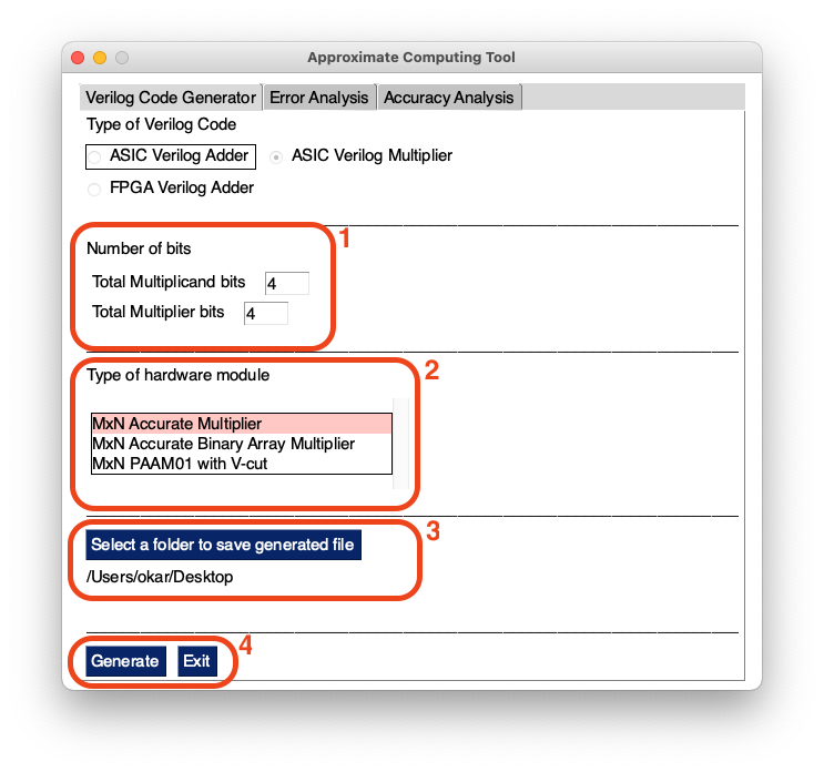 Multiplier Verilog Code Generator